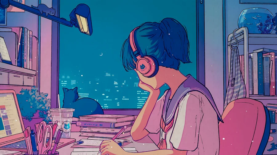 Hình nền máy tính chill cực đẹp