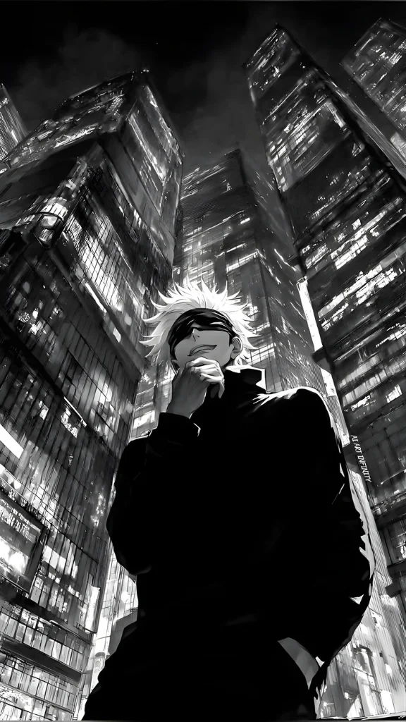 Hình nền Gojo phong cách mạnh mẽ
