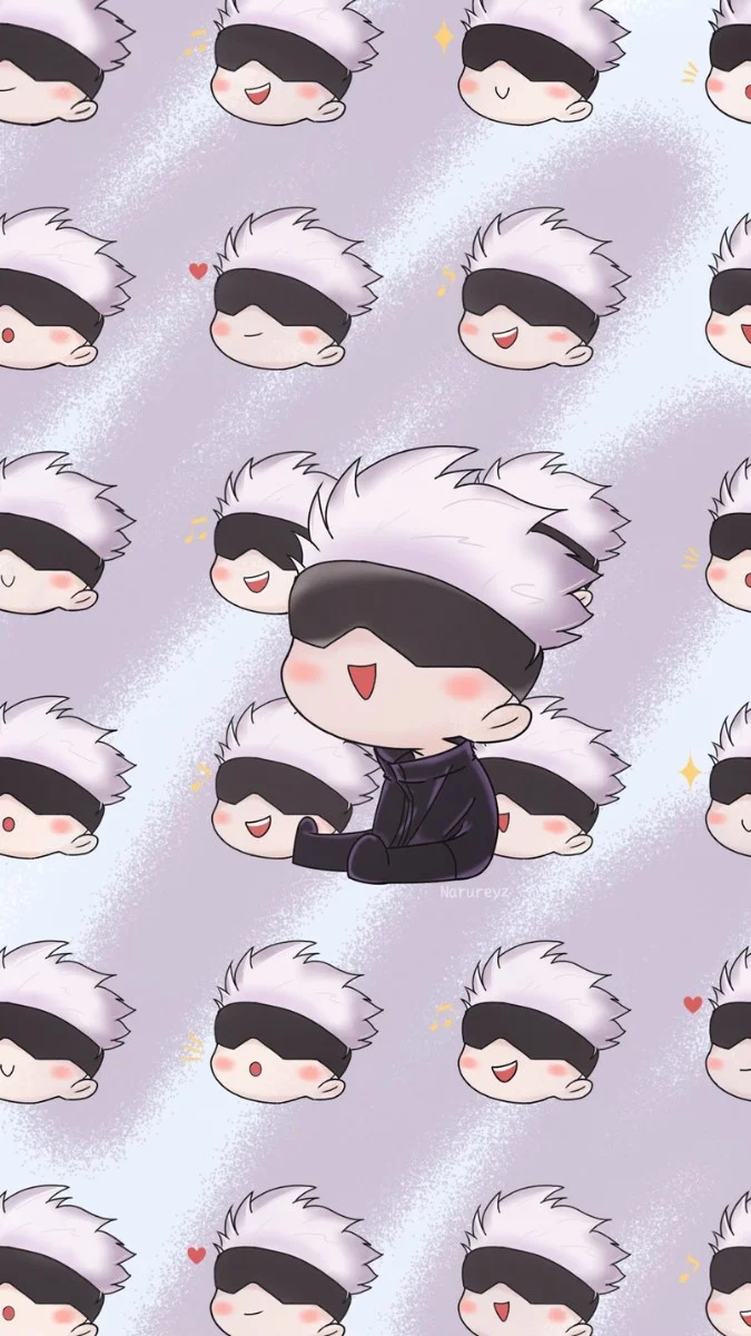 Ảnh chibi Gojo đẹp trai cute (2)