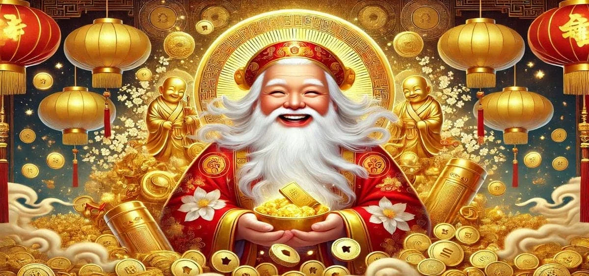 Hình nền thần tài cho máy tính 1