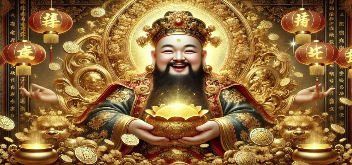 Hình nền thần tài cho máy tính 3