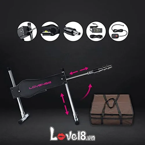 Thiết bị sex thủ dâm bằng máy Lovense hiện đại với đầy đủ phụ kiện