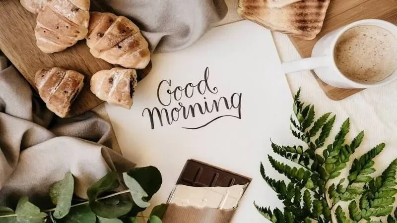 Hình ảnh chào ngày mới dễ thương - hình 5