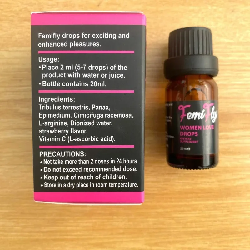 Thuốc kích dục nữ Femi Fly Women Love Drops FemiFly cực mạnh — ảnh 3