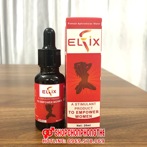 Thuốc kích dục nữ Elix của Mỹ dạng nước cực mạnh
