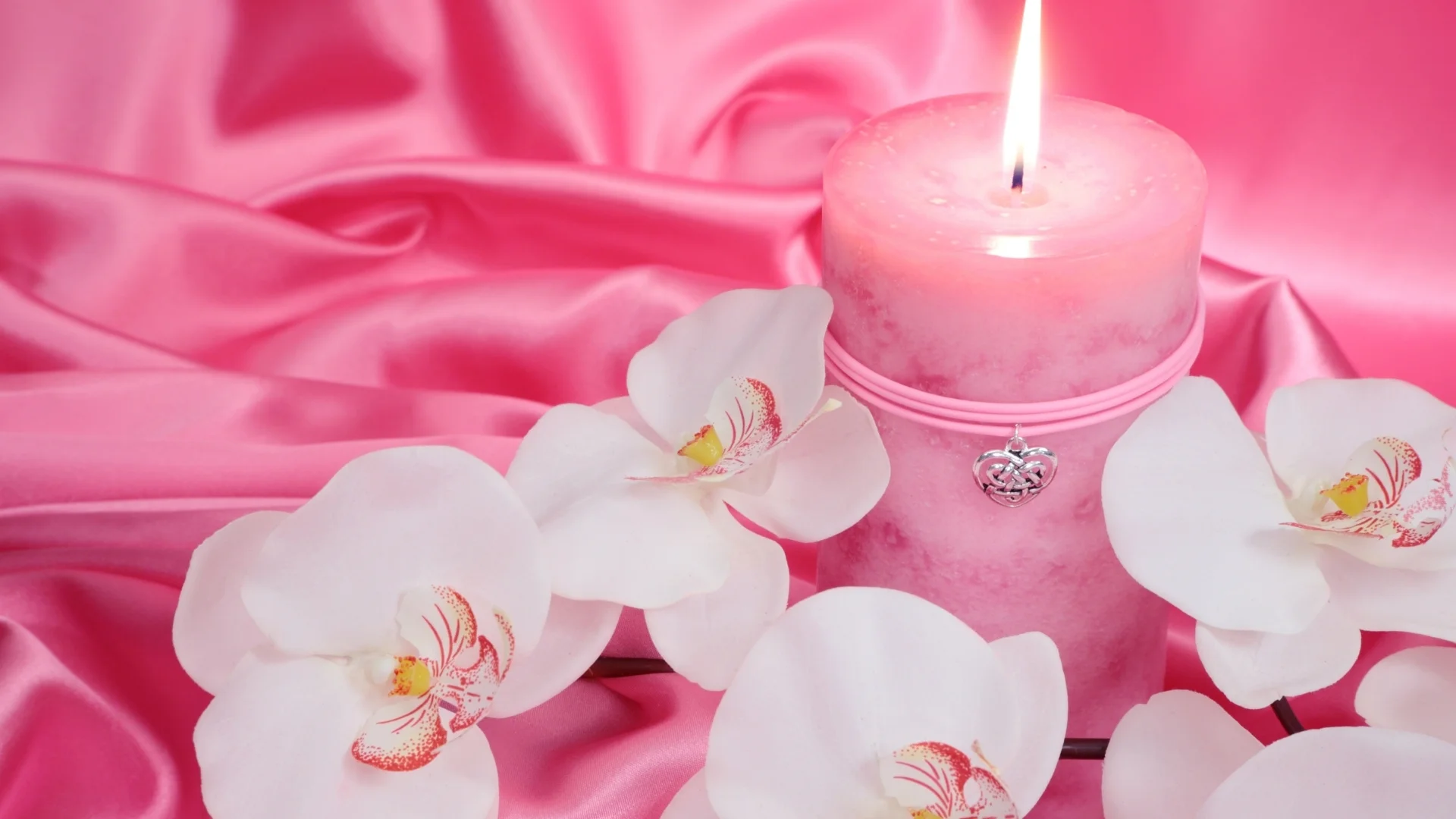 Ảnh nền hồng sáng tạo