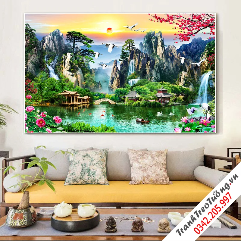 Chọn Tranh Phong Thủy Treo Tường Hợp Tuổi và Mệnh