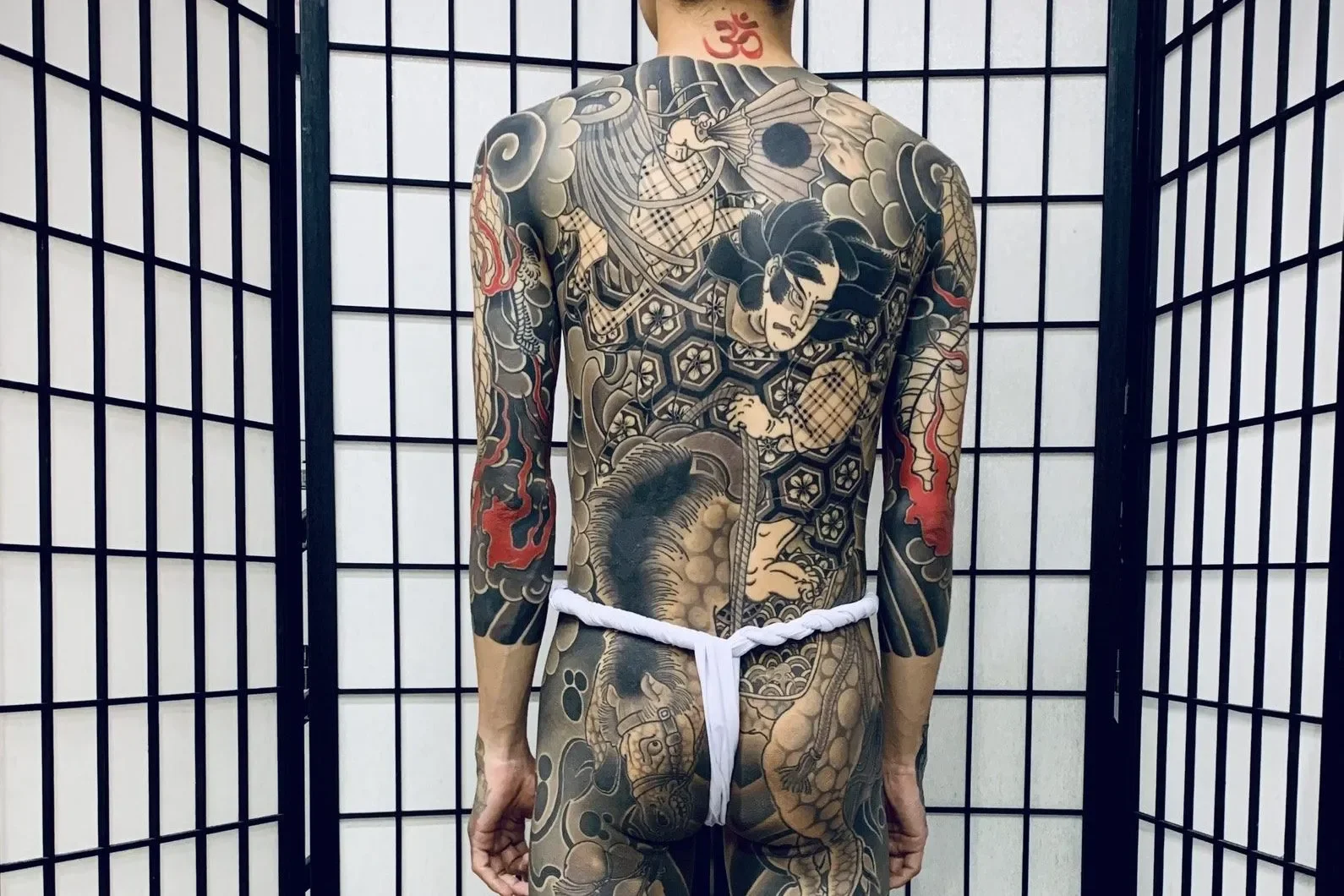 xăm full body samurai