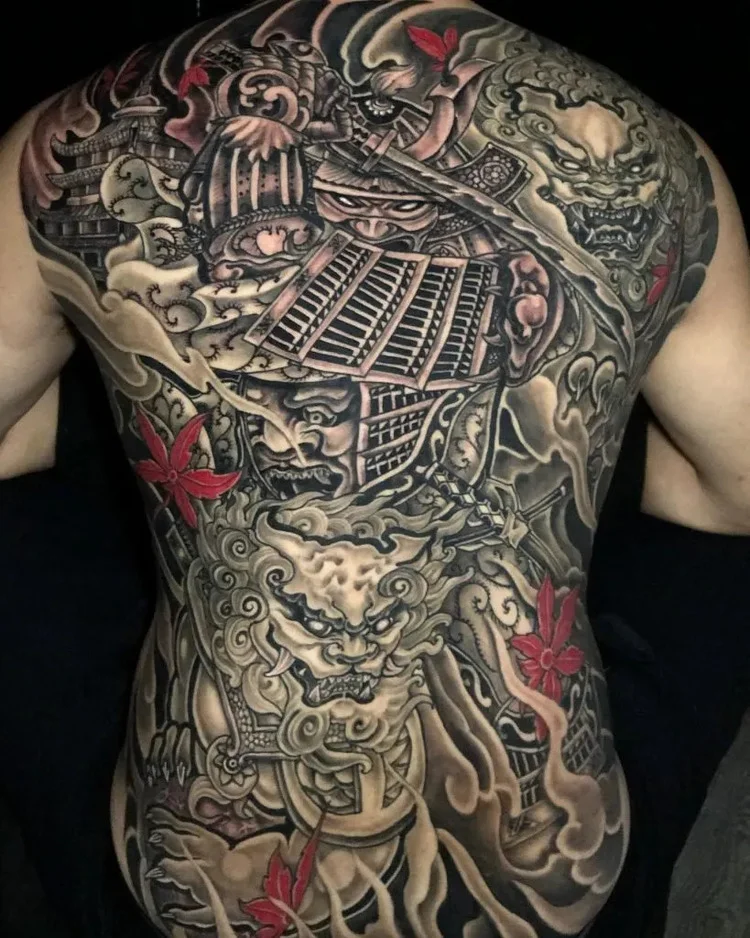 hình xăm samurai (10)