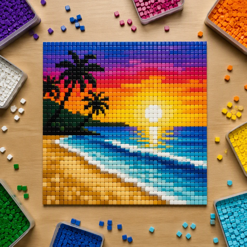 tranh pixel đơn giản: gợi ý số 14