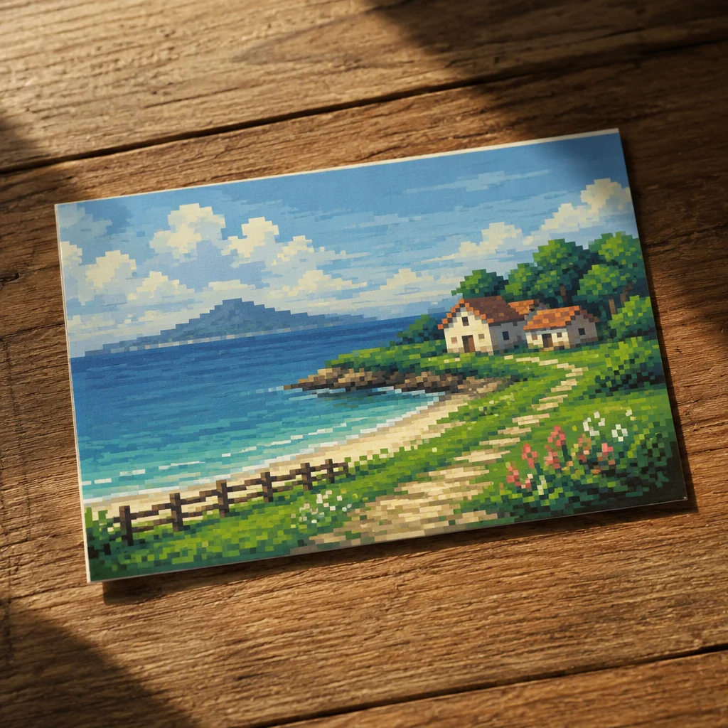 Mẫu tranh pixel đơn giản thứ 31