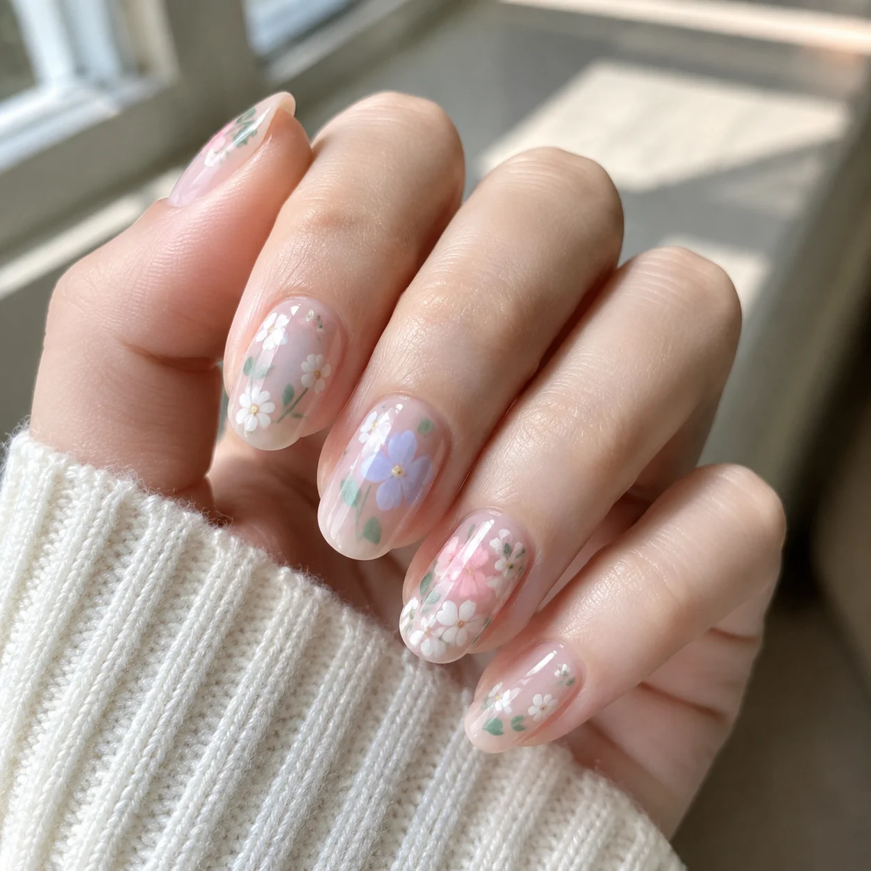 mẫu nail đẹp, mẫu 43