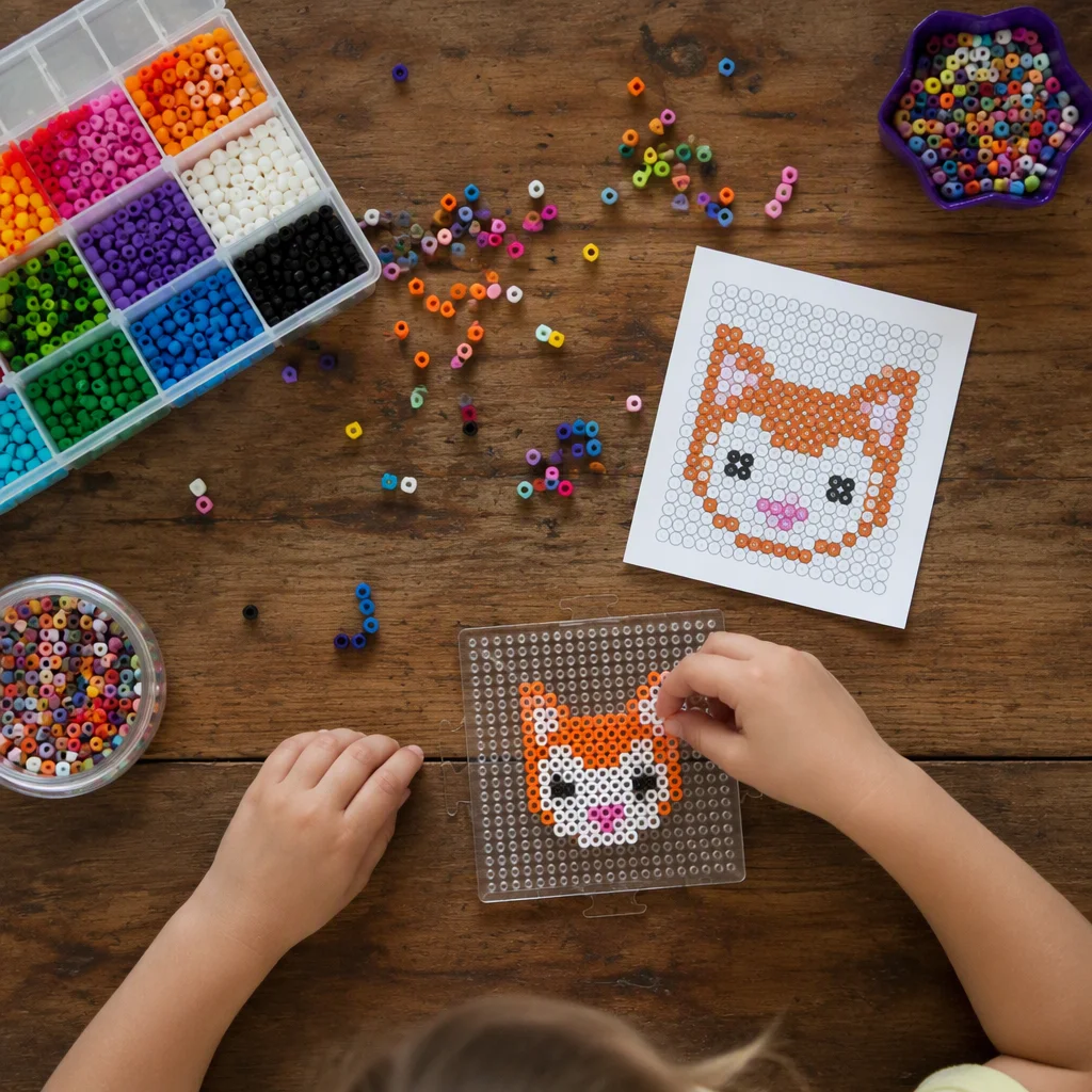 Bộ ảnh mẫu hạt nhựa ủi cute, tấm 16