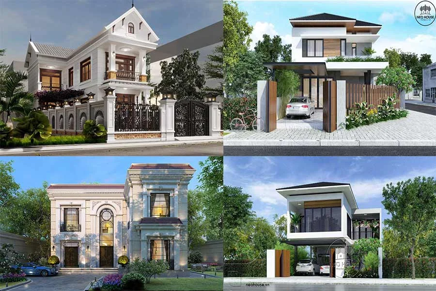 30+ Mẫu Nhà Chữ L 2 Tầng Đẹp, Hiện Đại & Tối Ưu Diện Tích