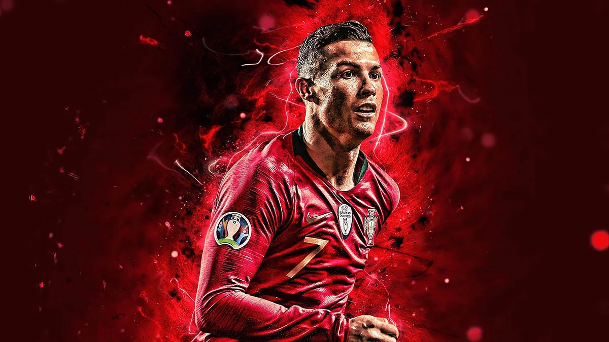 Hình nền Ronaldo 4k cho máy tính