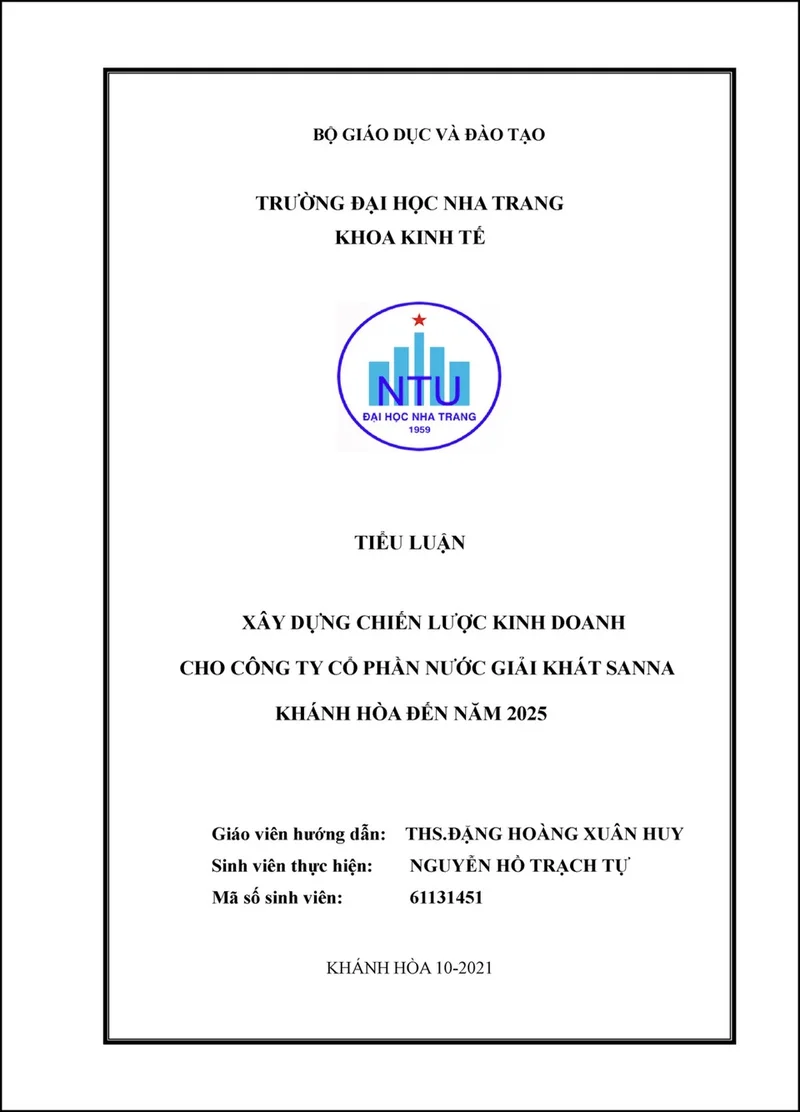 Lưu ngay 100+ mẫu bìa tiểu luận đẹp, ấn tượng, giúp bạn nâng cao tính chuyên nghiệp cho bài tiểu luận của mình (2)