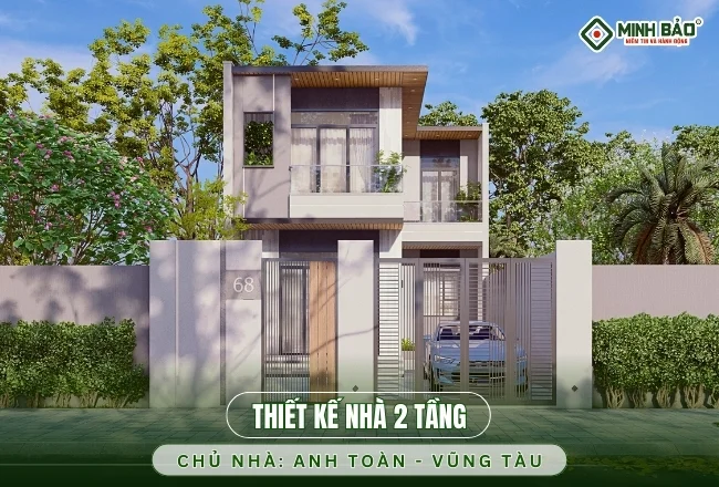Thiết Kế Nhà 2 Tầng Chữ L – Mẫu Thiết Kế Nhà Hiện Đại