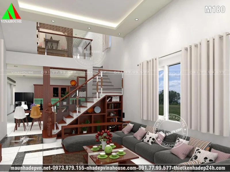 Top 20 mẫu thiết kế nhà cấp 4 gác lửng 600 triệu đẹp