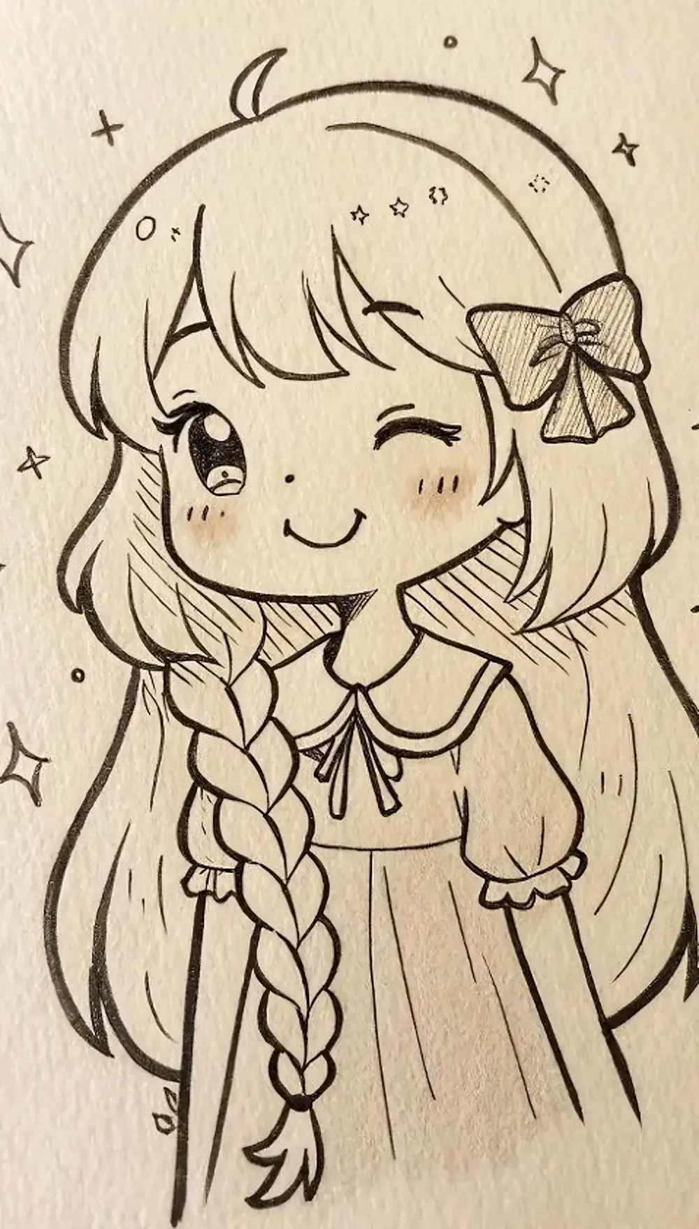 167+ Mẫu vẽ người chibi cute dáng chibi dễ theo