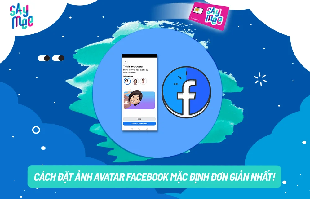 Cách đặt ảnh đại diện mặc định, ảnh avatar Facebook mặc định 2025