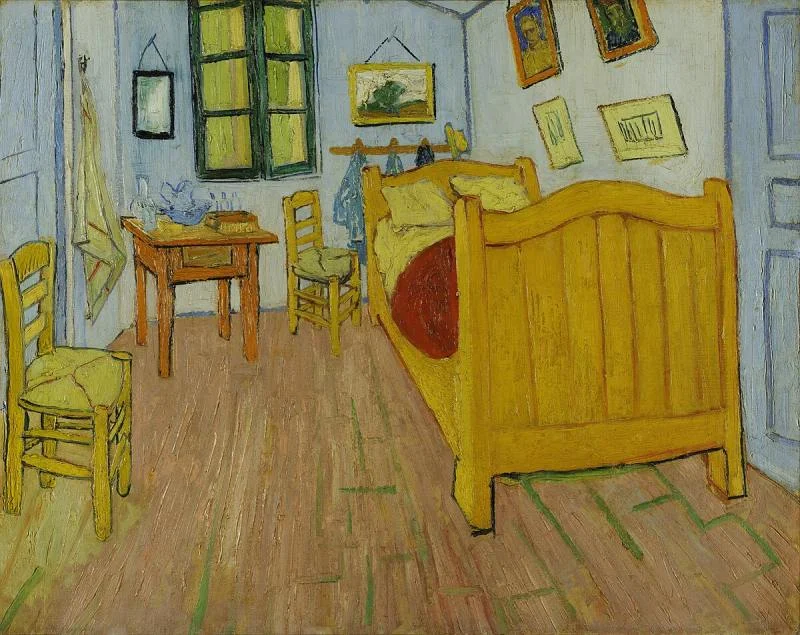 Bức tranh “The Bedroom in Arles” ( Nguồn: Internet)