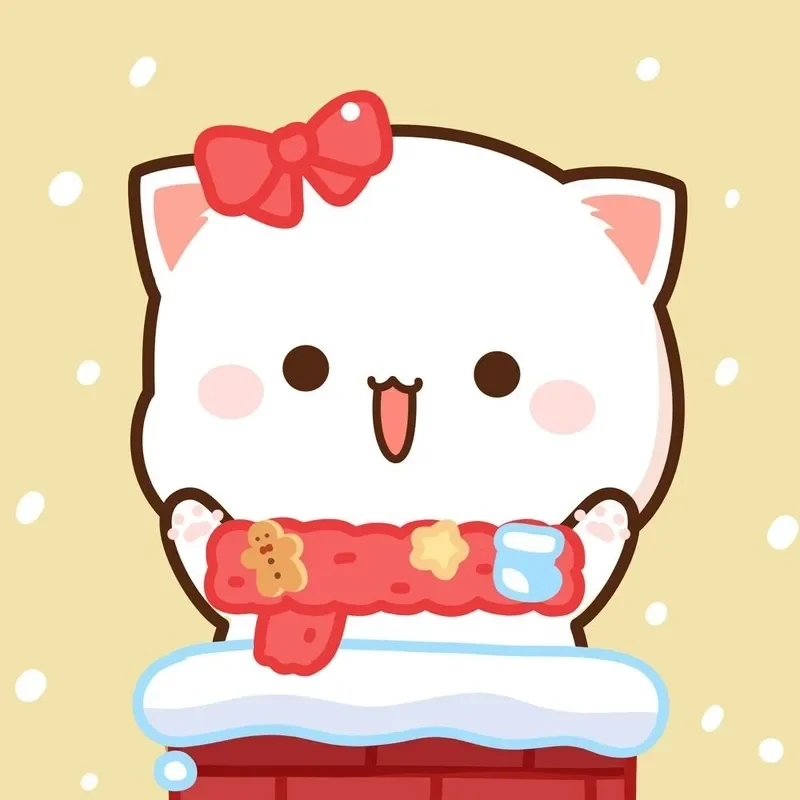Đắm chìm trong thế giới ảnh mèo cute chibi đẹp như tranh vẽ
