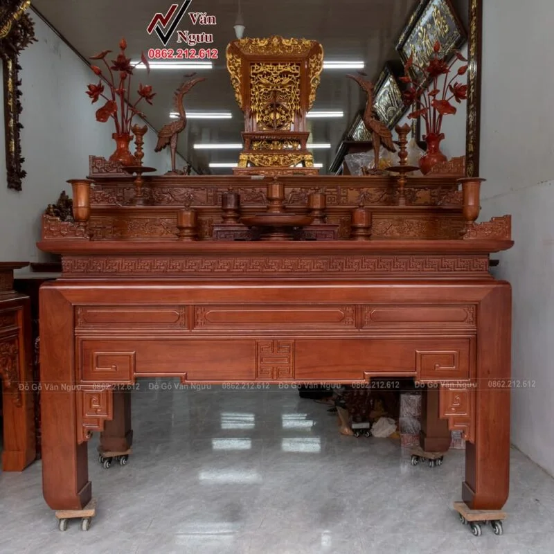 36+ Mẫu Bàn Thờ Hiện Đại Đẹp Mắt Và Chất Lượng - Văn Ngưu