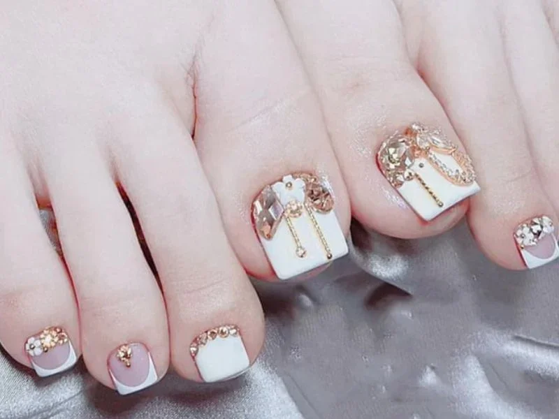 50+ Mẫu móng chân đơn giản và tôn da được ưa chuộng nhất 2025 – Kềm Nghĩa - Nghia Nippers (2)