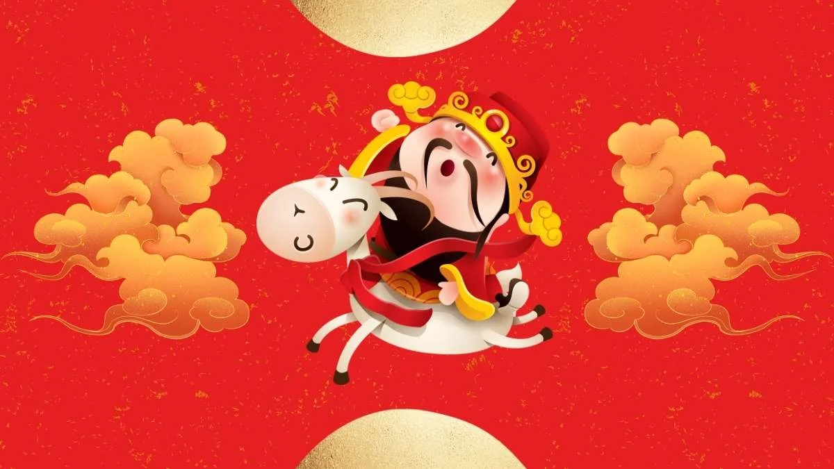 hình nền thần tài may mắn cho máy tính
