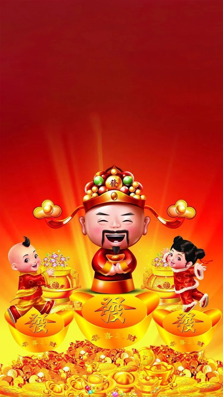 100 hình ảnh Thần Tài đẹp, hình nền Thần Tài may mắn | Yody