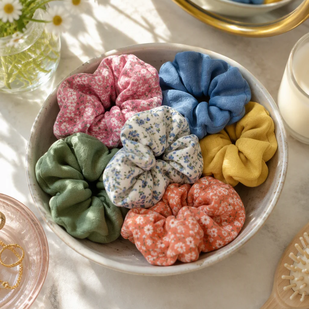 Mẫu phụ liệu tóc thứ 7