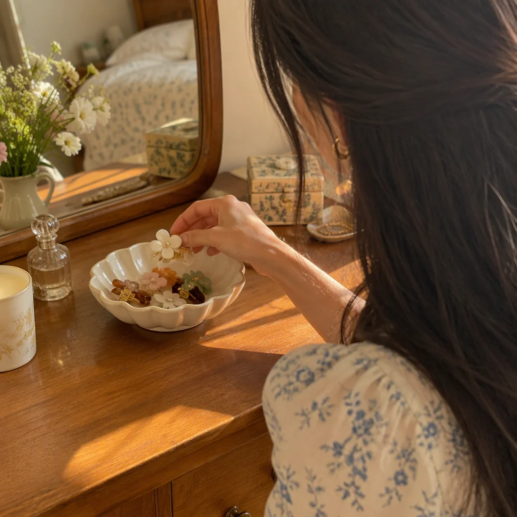 Mẫu phụ liệu tóc thứ 7