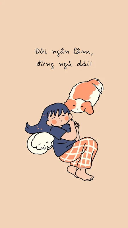 Hình Nền Điện Thoại Dễ Thương - Icetea Studio - Canva