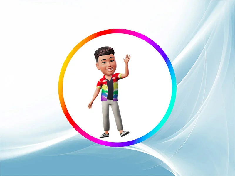 Cách tạo avatar Facebook viền màu gradient - Tạo Ảnh Pro