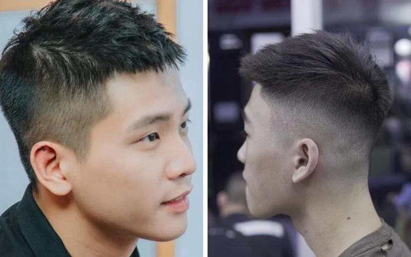 Kiểu tóc nam ngắn gọn gàng hiện đại